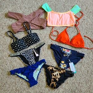 8pc Assorted Bikini Swim Lot Size XS